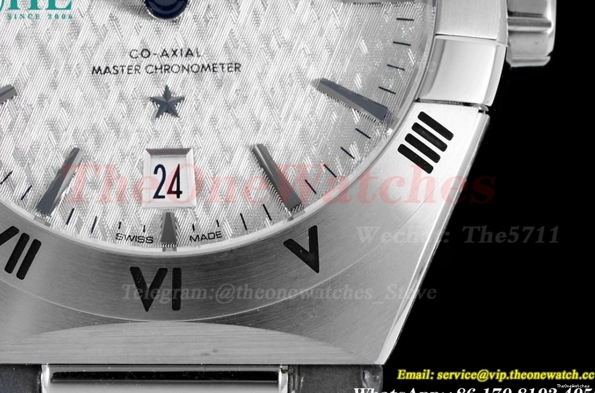 Dial SS LE Textured 39mm Constellation ORF White A8800 0509